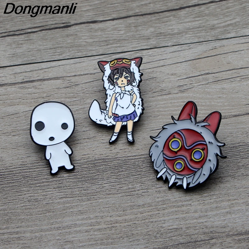 L3205 Princess Mononoke Cartoon Anime Funny Metal Enamel Pins and Brooches for Lapel Pin Backpack Bags Badge Collar Jewelry 1pcs
L3205 Princess Mononoke Cartoon Anime Funny Metal Enamel Pins and Brooches for Lapel Pin Backpack Bags Badge Collar Jewelry 1pcs