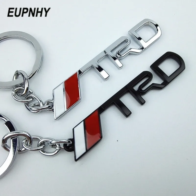 EUPNHY модный TRD сплав подвеска брелок Toyota Гоночный Автомобиль развитие лого Брелки
