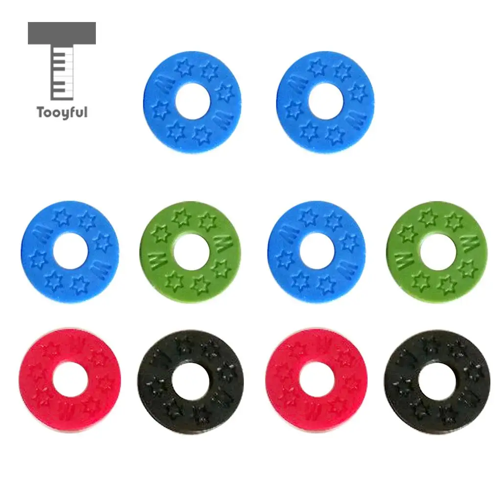 Tooyful 10pcss Guitar Strap Block Rubber Safety Strap Lock Washer for Guitar Parts Accessories
Tooyful 10pcss Guitar Strap Block Rubber Safety Strap Lock Washer for Guitar Parts Accessories
