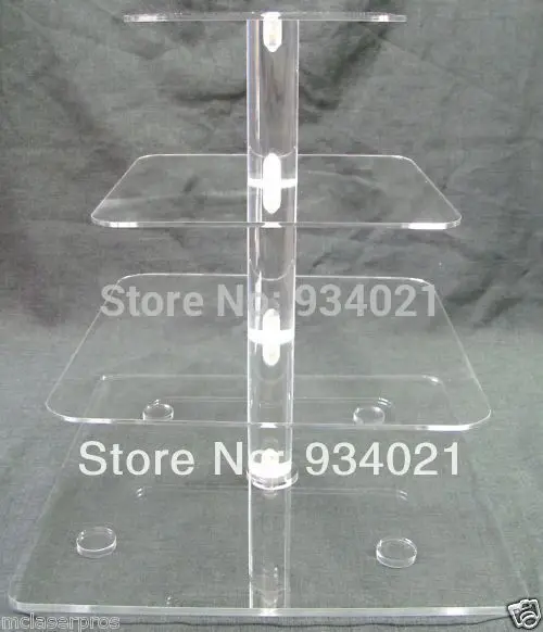 4 Tier Square Clear Acrylic Cupcake/Cake Stand, New Clear Acrylic Cake Stand 4 Tier Stacked Party Cupcake
4 Tier Square Clear Acrylic Cupcake/Cake Stand, New Clear Acrylic Cake Stand 4 Tier Stacked Party Cupcake