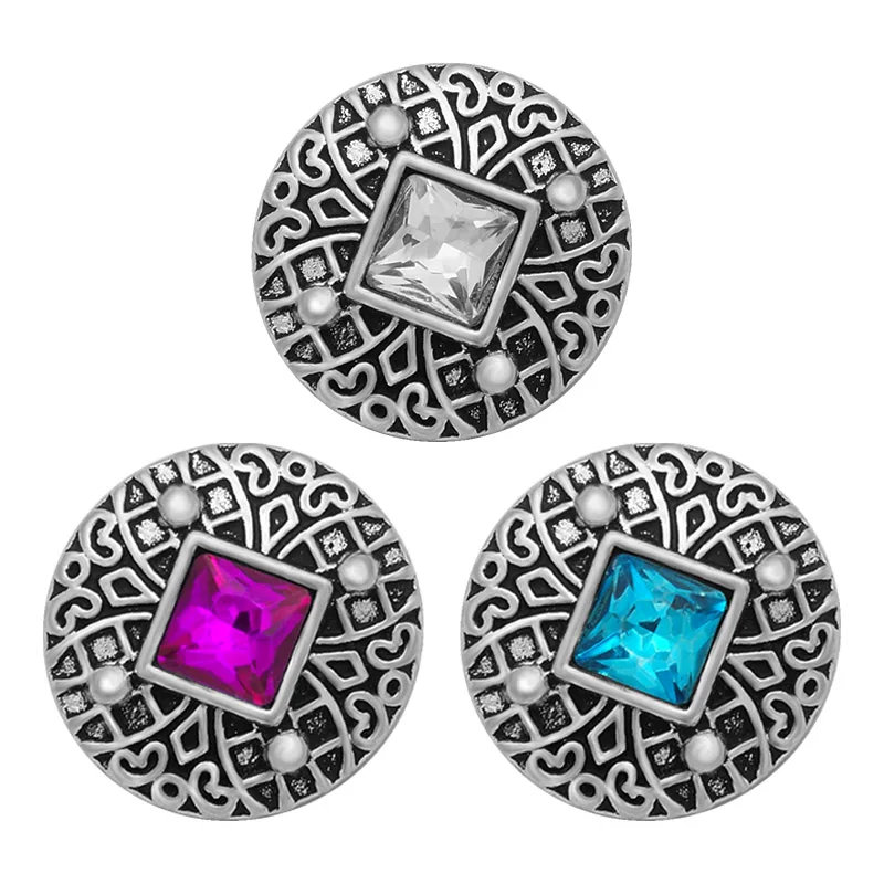 New Beauty Round pattern rhinestone metal 18mm snap buttons fit 18mm snap jewelry wholesale KZ3271
New Beauty Round pattern rhinestone metal 18mm snap buttons fit 18mm snap jewelry wholesale KZ3271
