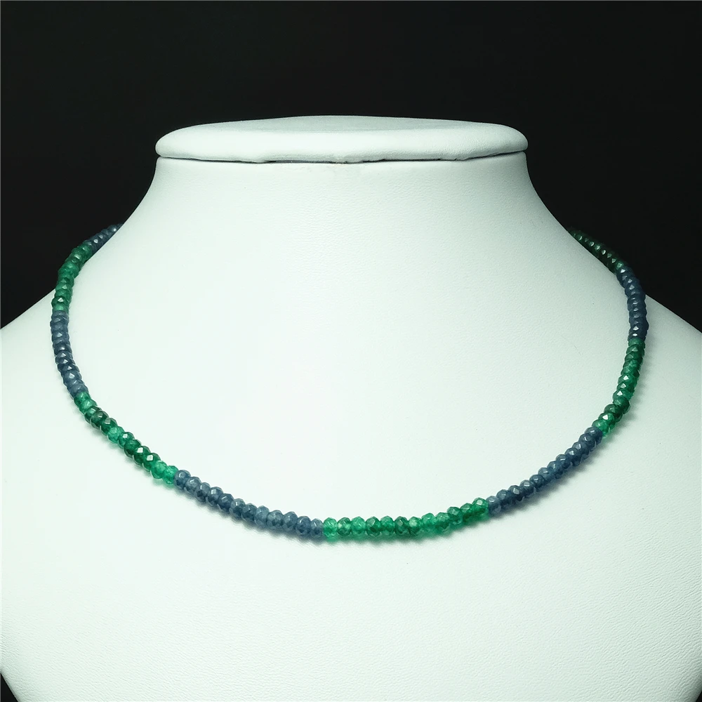 Vintage Classic Natural Stone Jewelry Delicate Sapphires Emeralds Multicolors Beaded Chain Choker Necklace
Vintage Classic Natural Stone Jewelry Delicate Sapphires Emeralds Multicolors Beaded Chain Choker Necklace
