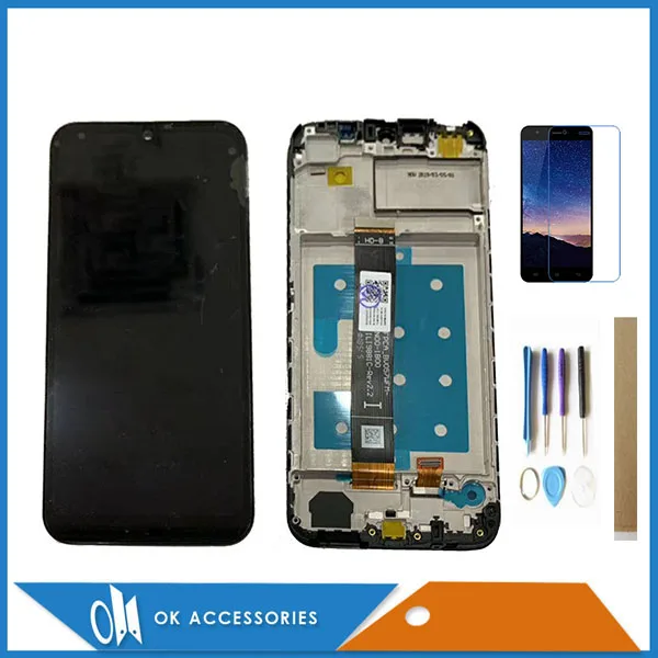 5,71 "оригинал для Huawei Y5 2019, AMN-LX9, AMN-LX1, AMN-LX2, ЖК-дисплей + кодирующий преобразователь сенсорного экрана в сборе с комплектом
5,71 "оригинал для Huawei Y5 2019, AMN-LX9, AMN-LX1, AMN-LX2, ЖК-дисплей + кодирующий преобразователь сенсорного экрана в сборе с комплектом