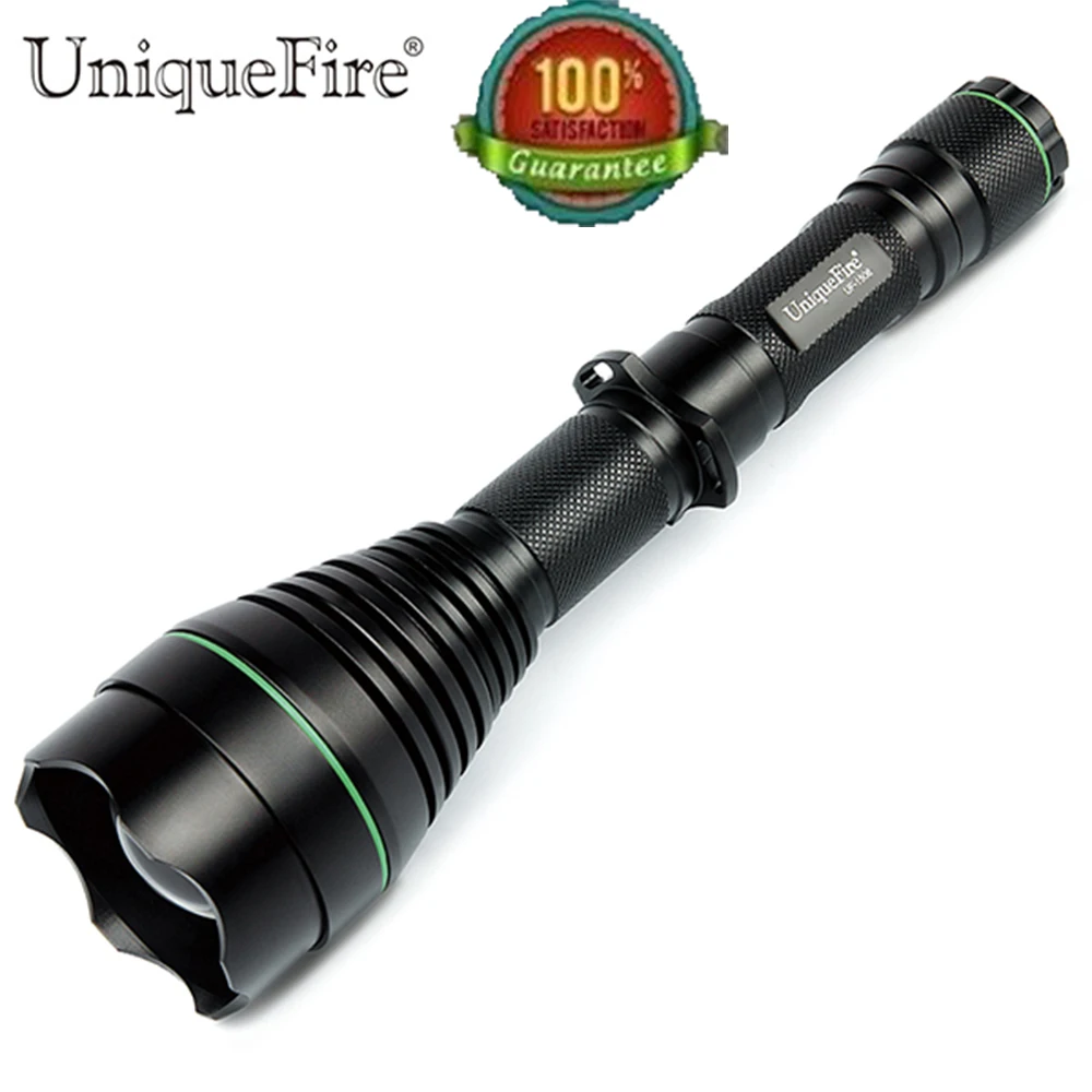 UniqueFire 1508 Flashlight XPE 3W Adjustable Focus Zoom 50mm Convex Lens Torch Light Lamp Black Color
UniqueFire 1508 Flashlight XPE 3W Adjustable Focus Zoom 50mm Convex Lens Torch Light Lamp Black Color