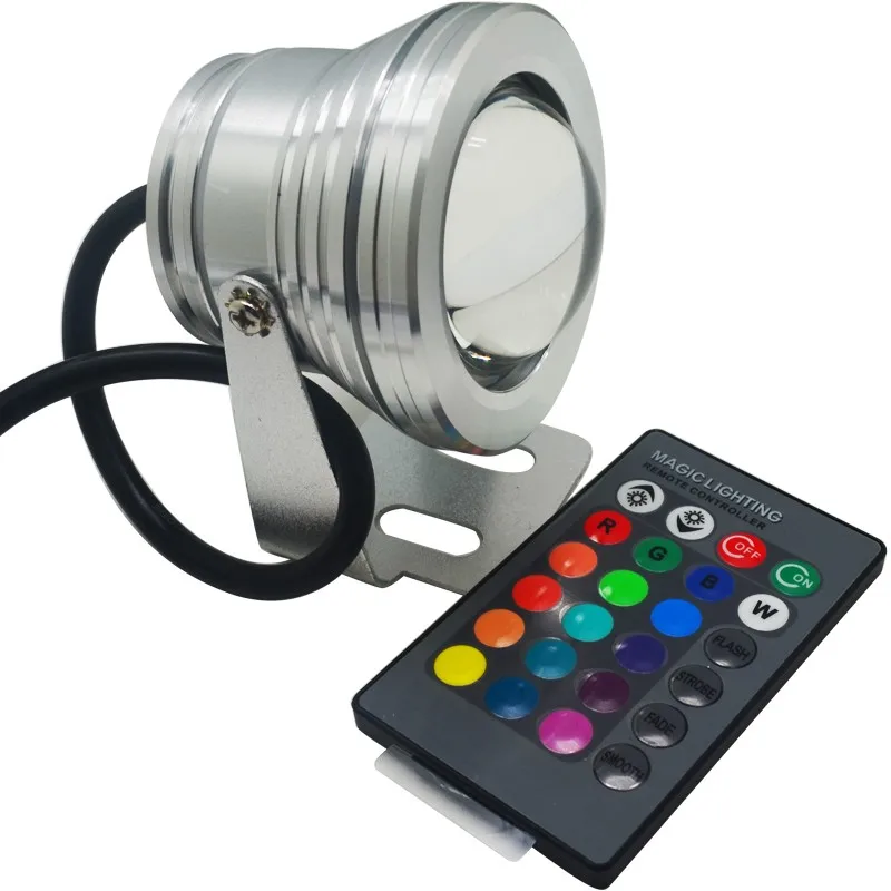 IP67 Waterproof Led Underwater Light 10W RGB Lamp DC 12V Aquarium Swimming Pool Spotlight Aluminum Car Lighting Fish Tank Remote
IP67 Waterproof Led Underwater Light 10W RGB Lamp DC 12V Aquarium Swimming Pool Spotlight Aluminum Car Lighting Fish Tank Remote