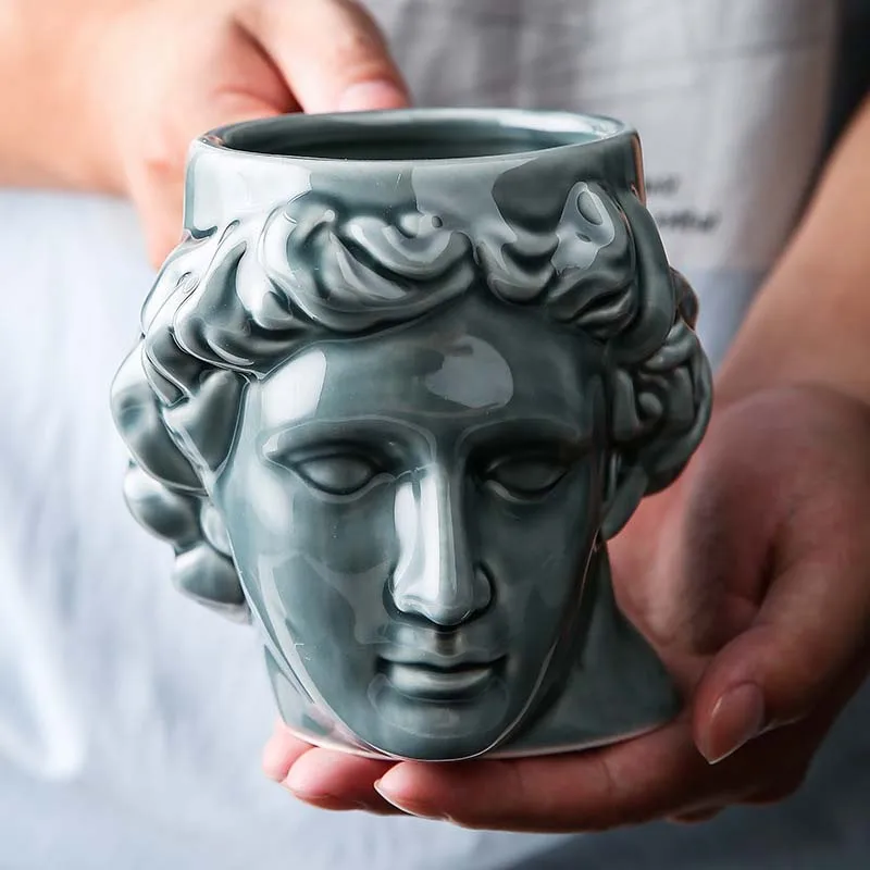 1 Pcs Creative 3D Style David Sculpture Ceramic Mug Coffee Tea Milk Drinking Cups with Handle Coffee Mug for Office Novelty Gif
1 Pcs Creative 3D Style David Sculpture Ceramic Mug Coffee Tea Milk Drinking Cups with Handle Coffee Mug for Office Novelty Gif