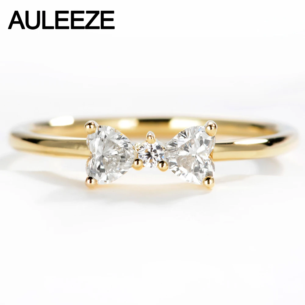 AULEEZE Бант дизайн 0,32 cttw натуральные бриллианты кольцо акценты 18k желтое золото Настоящее бриллиант обручальное кольцо для женщин
AULEEZE Бант дизайн 0,32 cttw натуральные бриллианты кольцо акценты 18k желтое золото Настоящее бриллиант обручальное кольцо для женщин