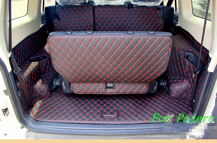 High quality! Special trunk mats for Mitsubishi Pajero 7seats 2017 waterproof boot carpets for Pajero 2016-2007,Free shipping
High quality! Special trunk mats for Mitsubishi Pajero 7seats 2017 waterproof boot carpets for Pajero 2016-2007,Free shipping