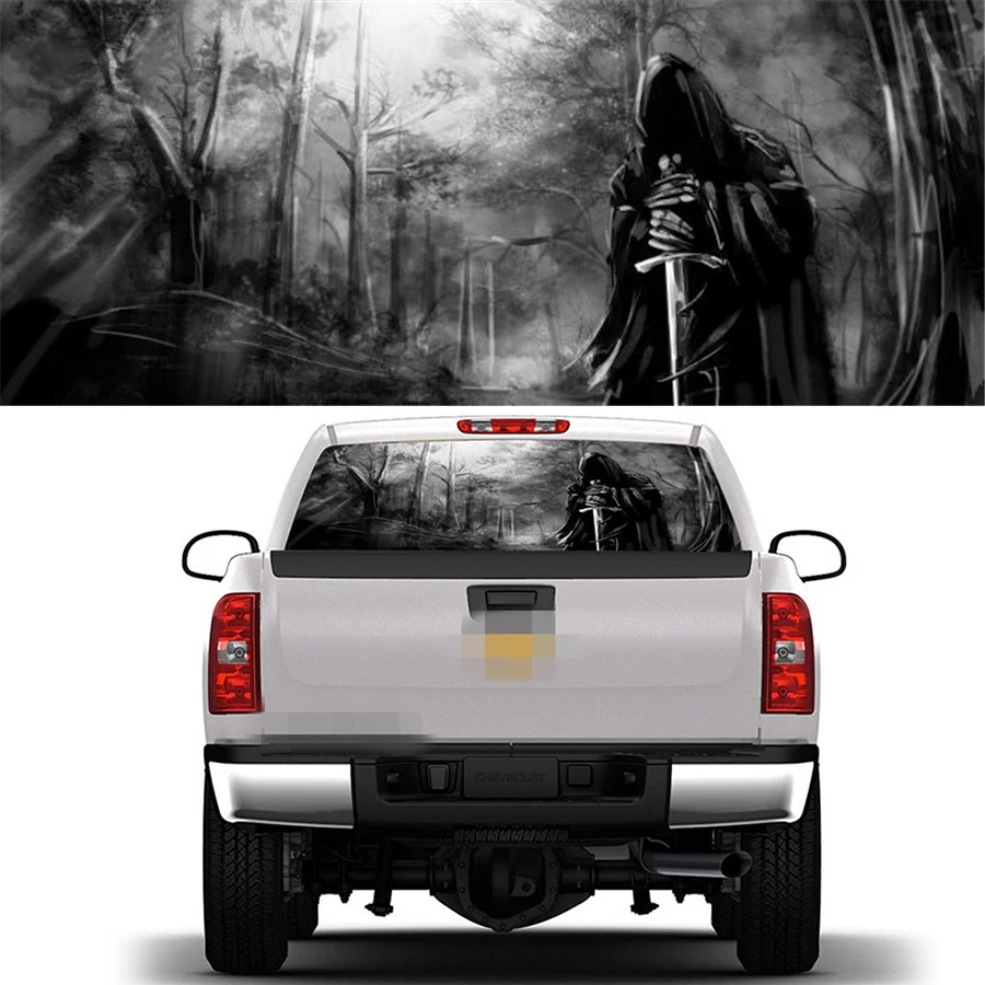 22 "x 65" Графическая наклейка на заднее окно Grim Reaper черный лес наклейка на заднее окно для грузовика, внедорожника, джипа
22 "x 65" Графическая наклейка на заднее окно Grim Reaper черный лес наклейка на заднее окно для грузовика, внедорожника, джипа