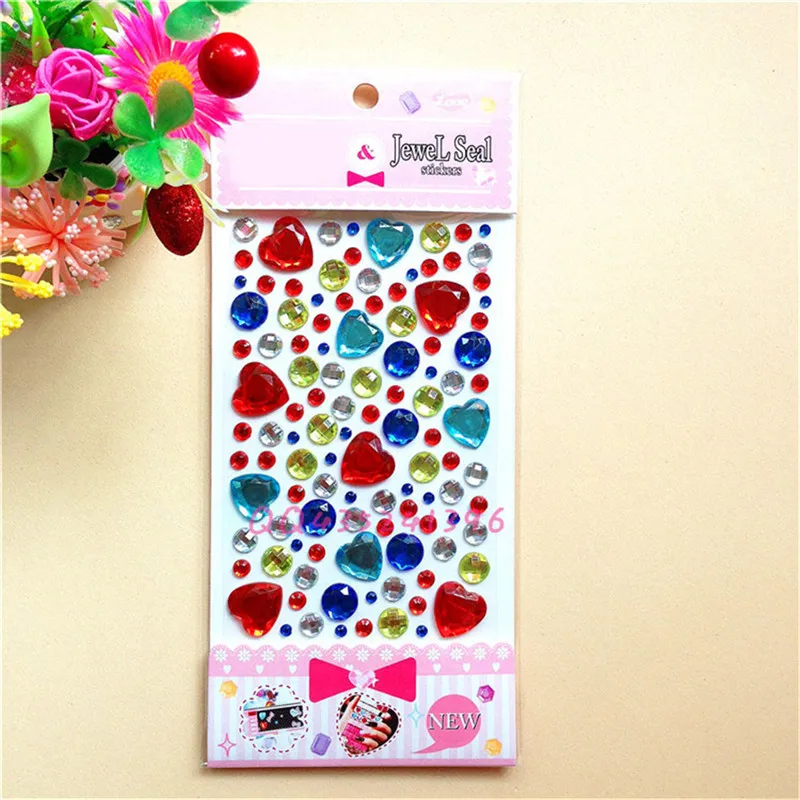 Glitter Heart Style Crystal Jewel Diamond Sticker DIY 3D Crystal Rhinestones Stickers Self Adhesive Sticker 1 Sheet
Glitter Heart Style Crystal Jewel Diamond Sticker DIY 3D Crystal Rhinestones Stickers Self Adhesive Sticker 1 Sheet