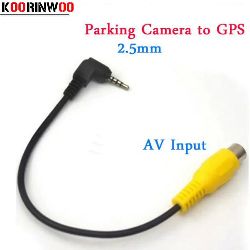 Video Input Adapter Cable 2.5MM GPS Navigator Reversing Input Conversion Line 2.5 Turn RCA AV Connector For rear view camera
Video Input Adapter Cable 2.5MM GPS Navigator Reversing Input Conversion Line 2.5 Turn RCA AV Connector For rear view camera