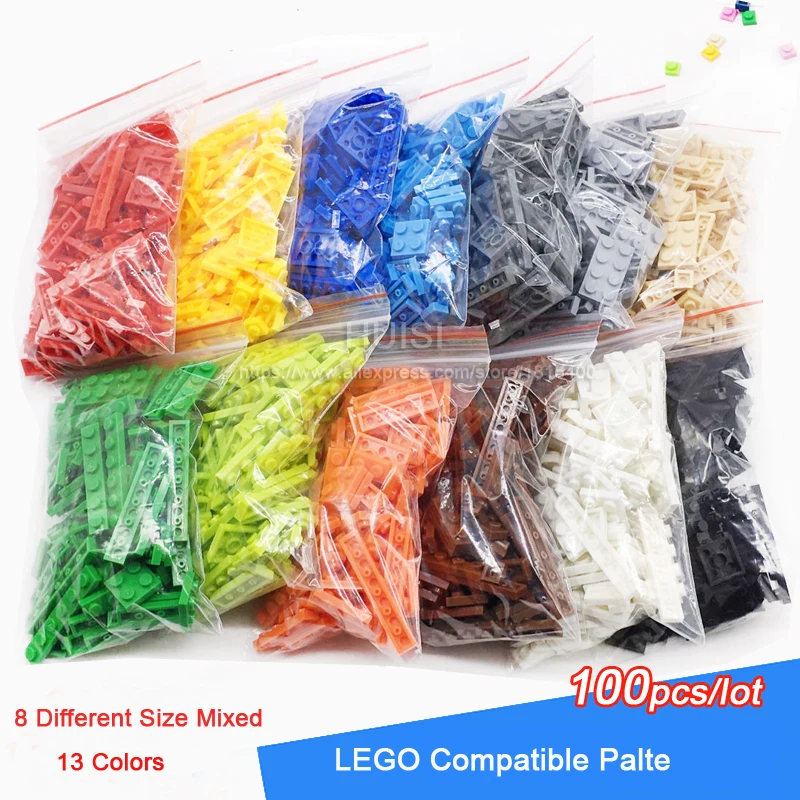 100pcs/lot Construction Building Blocks Set Children Birkcs Parts Mix 8 Size DIY Model Building Figure Eduational Toys For Kids
100pcs/lot Construction Building Blocks Set Children Birkcs Parts Mix 8 Size DIY Model Building Figure Eduational Toys For Kids