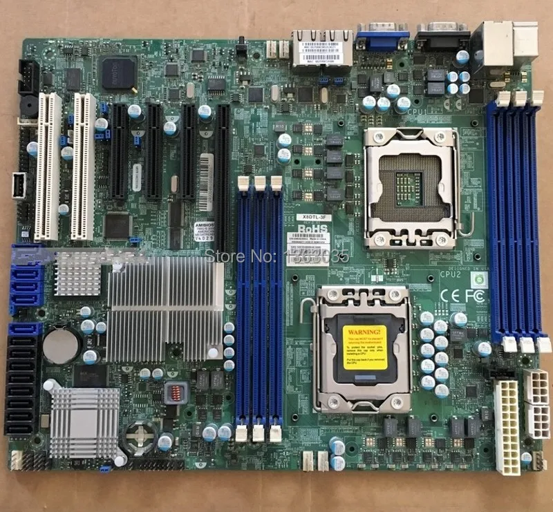 Семейная Серверная материнская плата X58 LGA 1366 протестирована | Компьютеры и офис