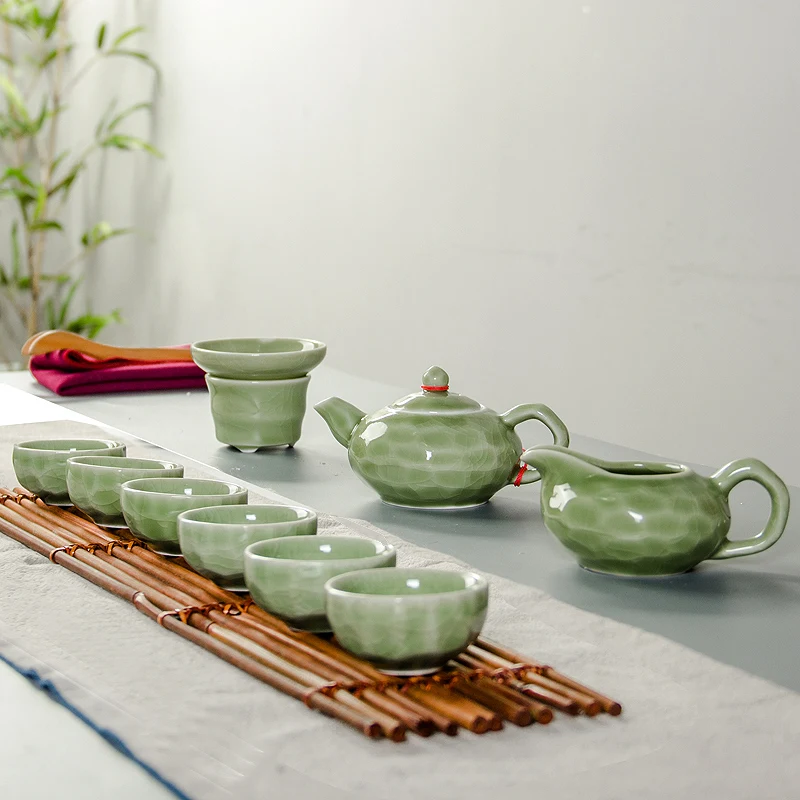 Drinkware Coffee & Tea Sets TeaPot Tea Cup Porcelain Portable Travel Tea Set Chinese Kung Fu Tea Set Ceramic Crafts B015
Drinkware Coffee & Tea Sets TeaPot Tea Cup Porcelain Portable Travel Tea Set Chinese Kung Fu Tea Set Ceramic Crafts B015