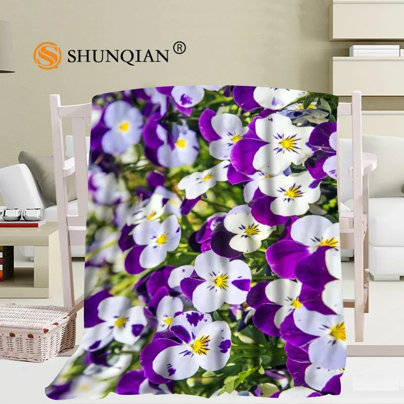 Pansies Flower Blanket Soft Sofa Bed Throw Blanket Kid Adult Warm Custom Blanket 56x80Inch50X60Inch40X50Inch
Pansies Flower Blanket Soft Sofa Bed Throw Blanket Kid Adult Warm Custom Blanket 56x80Inch50X60Inch40X50Inch