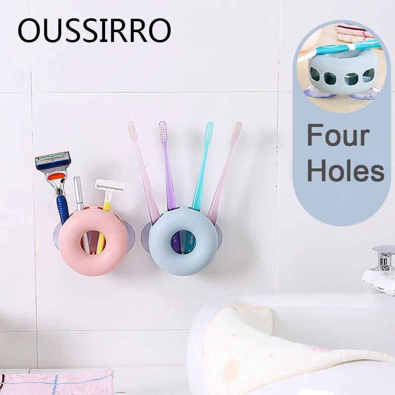 1Pcs Creative Sucker Toothbrush Holder Storage Rack Porous Bathroom Kitchen Wall-mounted Kitchenware Storage Rack Save Space
1Pcs Creative Sucker Toothbrush Holder Storage Rack Porous Bathroom Kitchen Wall-mounted Kitchenware Storage Rack Save Space