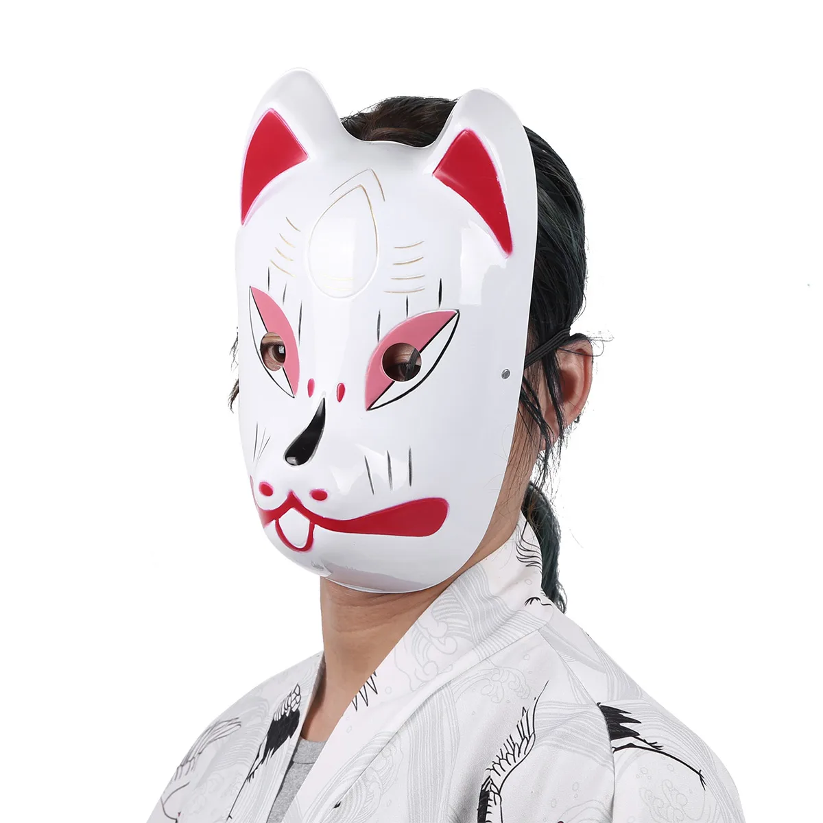 TiaoBug Plastic/PU Leather Cartoon Fox Masks Adult Kids Japanese Kabuki Masquerade Anime Cosplay Rave Party Costume Accessories
TiaoBug Plastic/PU Leather Cartoon Fox Masks Adult Kids Japanese Kabuki Masquerade Anime Cosplay Rave Party Costume Accessories