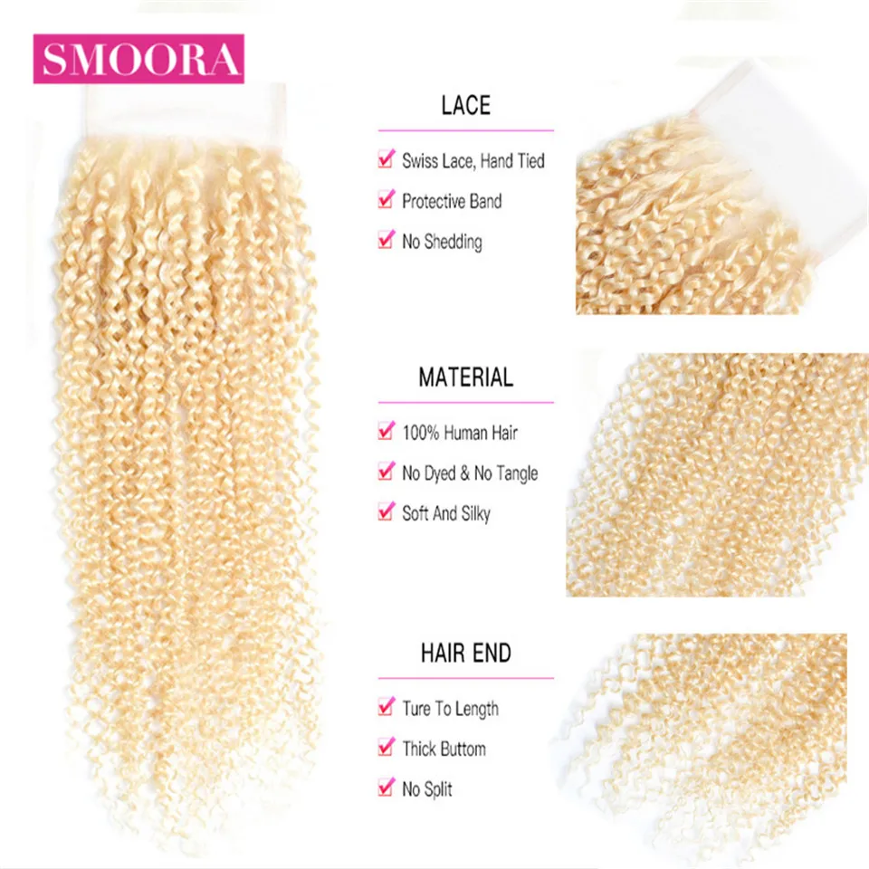 Brazilian Kinky Curly Bundles With Closure 613 Blonde Bundles 10-32 Inch Medium Ratio Human Hair Bundles With Closure Remy
Brazilian Kinky Curly Bundles With Closure 613 Blonde Bundles 10-32 Inch Medium Ratio Human Hair Bundles With Closure Remy