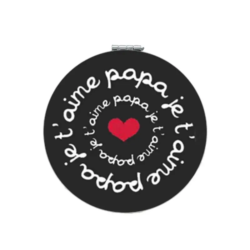 JWEIJIAO SUPER PAPA pocket mirror YOU ARE THE BEST DAD Folding Round Magnifier Mini Vanity mirror A940
JWEIJIAO SUPER PAPA pocket mirror YOU ARE THE BEST DAD Folding Round Magnifier Mini Vanity mirror A940