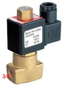 Free Shipping 3/8" Normally Open 2/2 Way Brass Water Solenoid Valve DC12V,DC24V,AC110V or AC220V Model 2W025-10-NO
Free Shipping 3/8" Normally Open 2/2 Way Brass Water Solenoid Valve DC12V,DC24V,AC110V or AC220V Model 2W025-10-NO