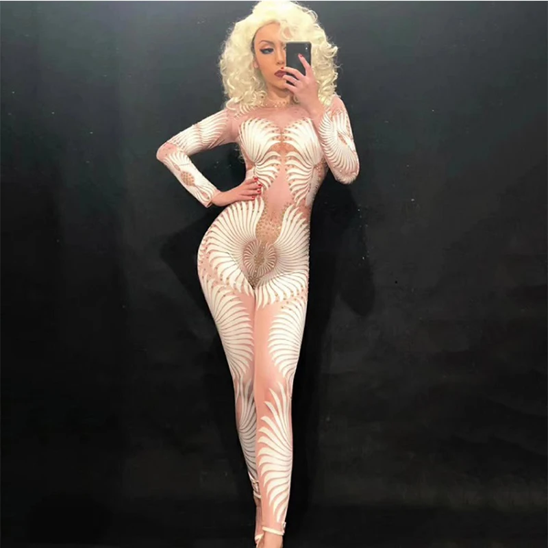 Zentai Suit Sparkly Body Sexy Women Rhinestone suit Jazz Dance Costume For Lady Sexy DS Club Bar Dj Stage Sexy Jumpsuit DJ232
Zentai Suit Sparkly Body Sexy Women Rhinestone suit Jazz Dance Costume For Lady Sexy DS Club Bar Dj Stage Sexy Jumpsuit DJ232