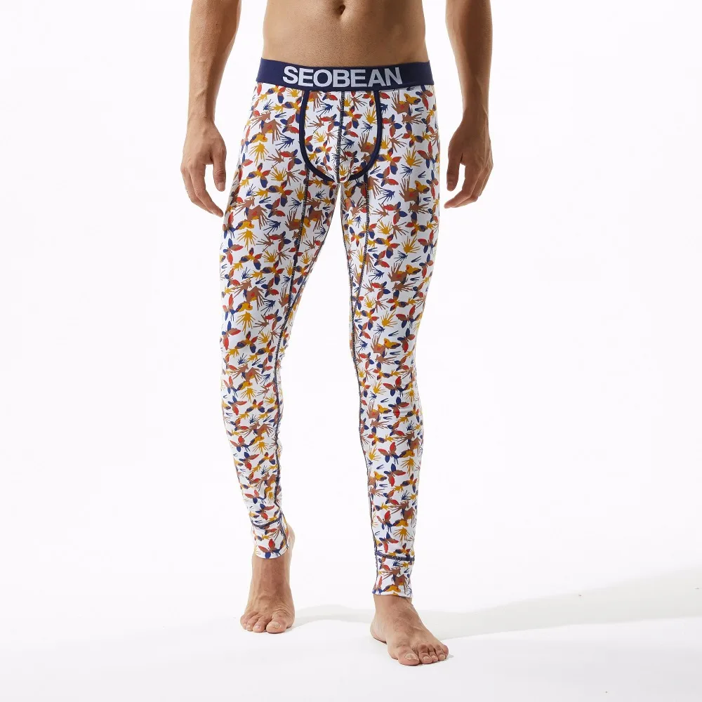 SEOBEAN New coming winter autume Men's sexy Coloful pattern Long johns Low Rise Thermal Underpants leggings
SEOBEAN New coming winter autume Men's sexy Coloful pattern Long johns Low Rise Thermal Underpants leggings