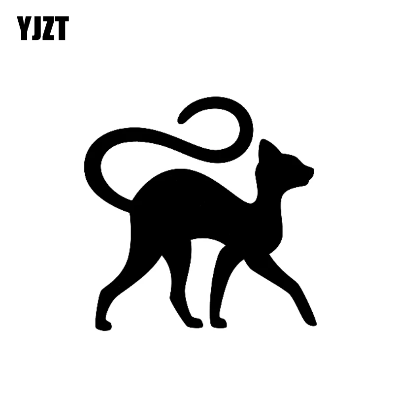 YJZT 12.5CM*12.5CM Car Sticker Vinyl Decal Domestic Fun Cat Figure Black Silver C10-02307
YJZT 12.5CM*12.5CM Car Sticker Vinyl Decal Domestic Fun Cat Figure Black Silver C10-02307