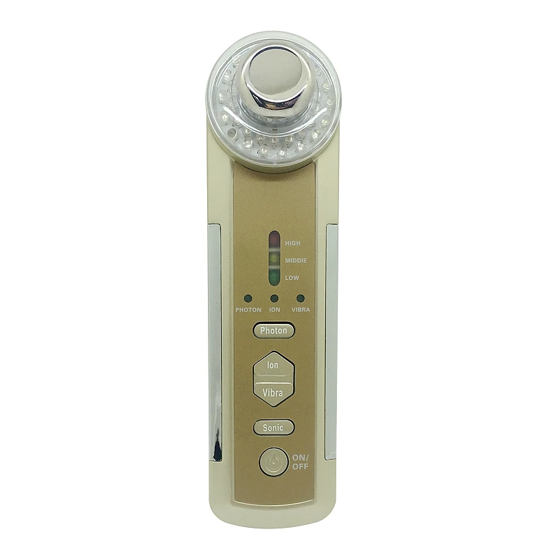 Portable 4 in 1 Ultrasonic Photon Device Ionic Vibration Massage Led Light Therapy Face Cleaning Facial Skin Care Massager
Portable 4 in 1 Ultrasonic Photon Device Ionic Vibration Massage Led Light Therapy Face Cleaning Facial Skin Care Massager