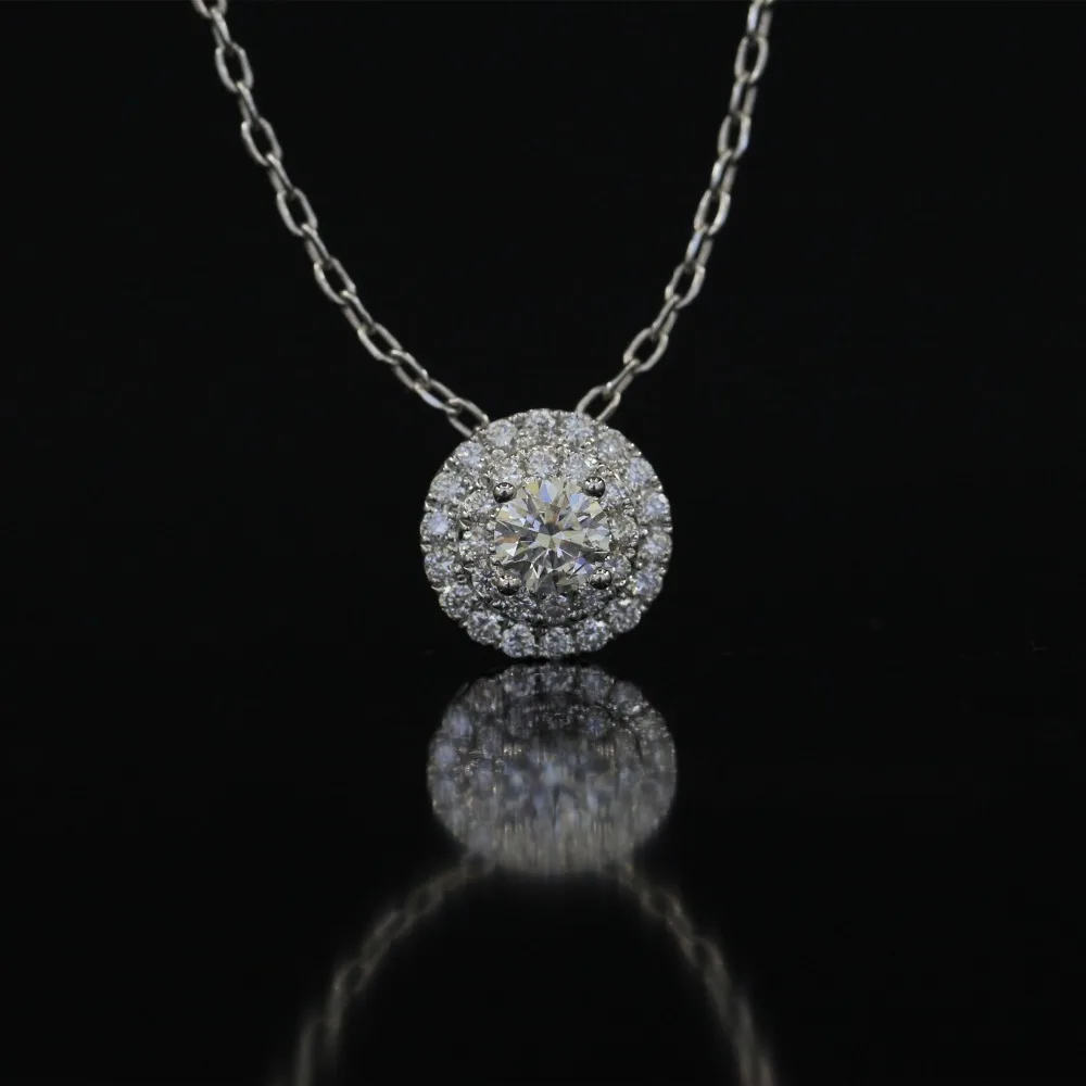 Lasamero венчик 0.327CT 18k золото круглая огранка квадратный центр набор натуральный