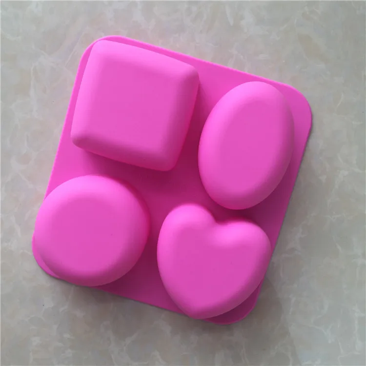 4 with different shapes soap mold geometric shape of cold handmade soap mold Hand make silicone DIY
4 with different shapes soap mold geometric shape of cold handmade soap mold Hand make silicone DIY