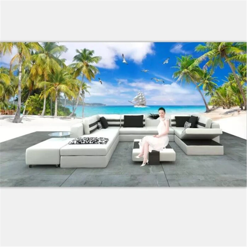 beibehang Custom 3d wallpapers up to 10 meters large size panorama sea view murals living room sofa TV background wall
beibehang Custom 3d wallpapers up to 10 meters large size panorama sea view murals living room sofa TV background wall