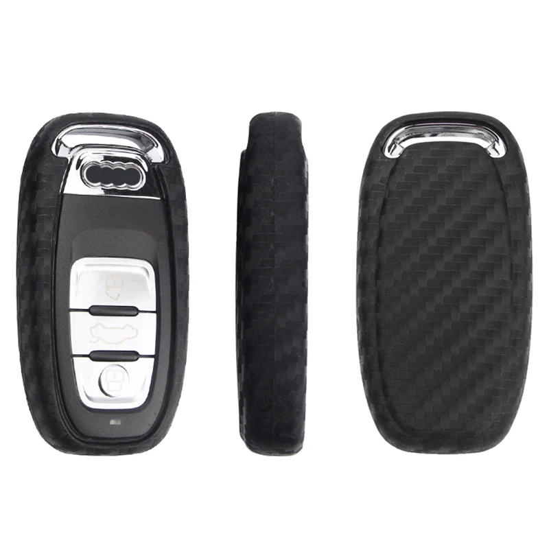 2018 For Audi A4 S4 B7 B8 A6 A5 A7 A8 Q5 S5 S6 Q7 Carbon Fiber Pattern Smart Car Key Cover Key Case Keychain Holder Car Styling
2018 For Audi A4 S4 B7 B8 A6 A5 A7 A8 Q5 S5 S6 Q7 Carbon Fiber Pattern Smart Car Key Cover Key Case Keychain Holder Car Styling