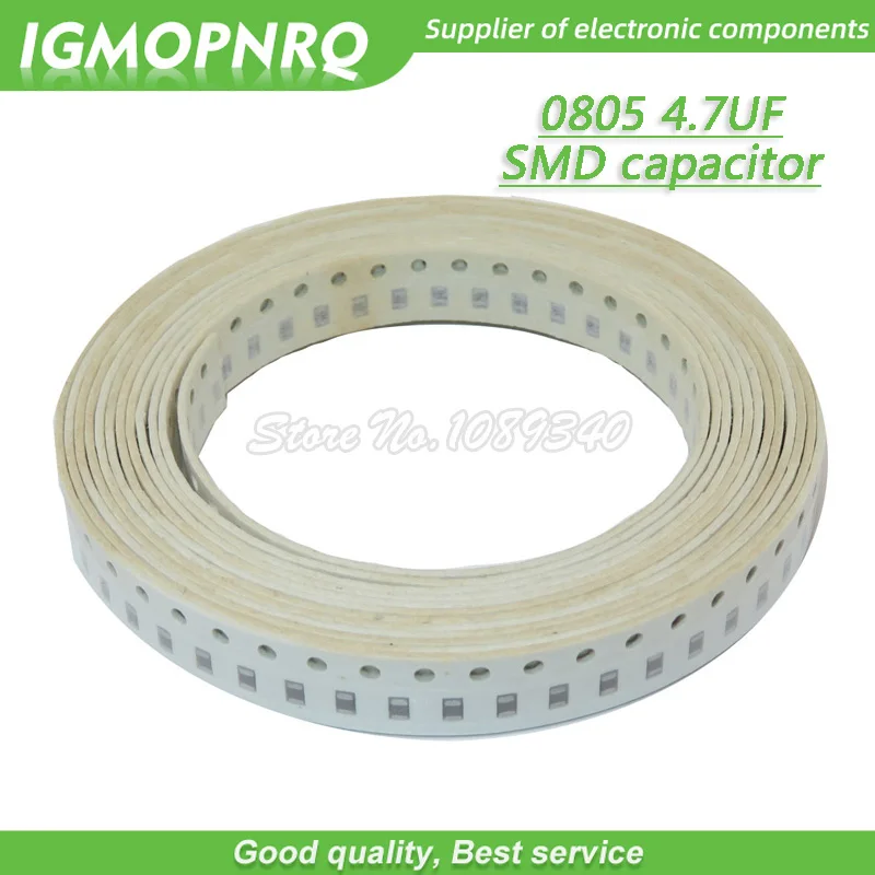 100pcs 4.7UF 0805-4.7uf X5R Error 10% 10V 0805 475 SMD Thick Film Chip Multilayer Ceramic Capacitor
100pcs 4.7UF 0805-4.7uf X5R Error 10% 10V 0805 475 SMD Thick Film Chip Multilayer Ceramic Capacitor