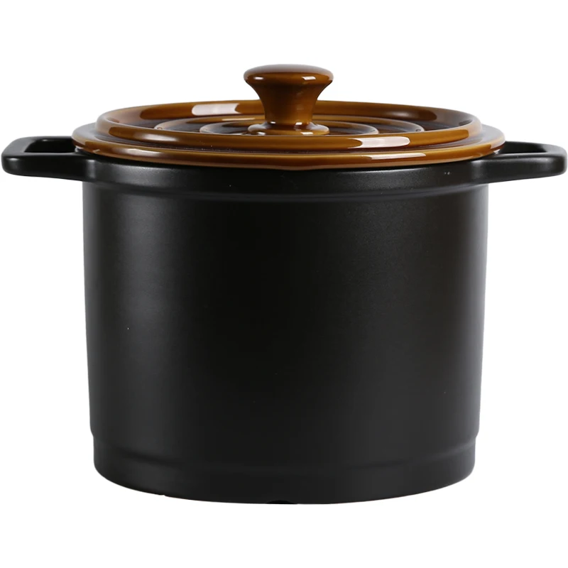 Japanses style saucepan eramic pot household casserole open fire heat resistant soup earthenware cooking pot bellied stew pan
Japanses style saucepan eramic pot household casserole open fire heat resistant soup earthenware cooking pot bellied stew pan