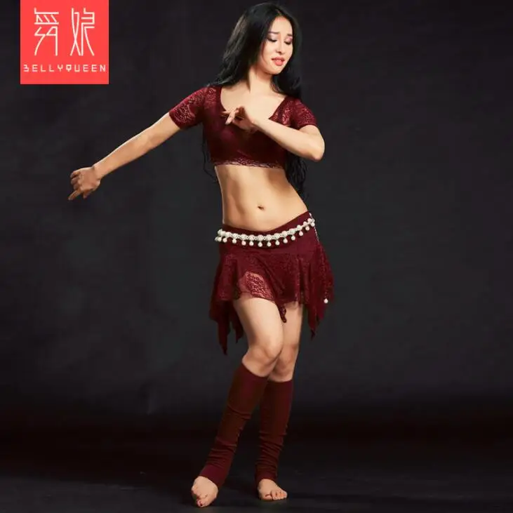 New design Lace material Belly Dancing Costume Dress Sexy Stage Performance Shows Outfits nice Dancewear Clothes one size
New design Lace material Belly Dancing Costume Dress Sexy Stage Performance Shows Outfits nice Dancewear Clothes one size