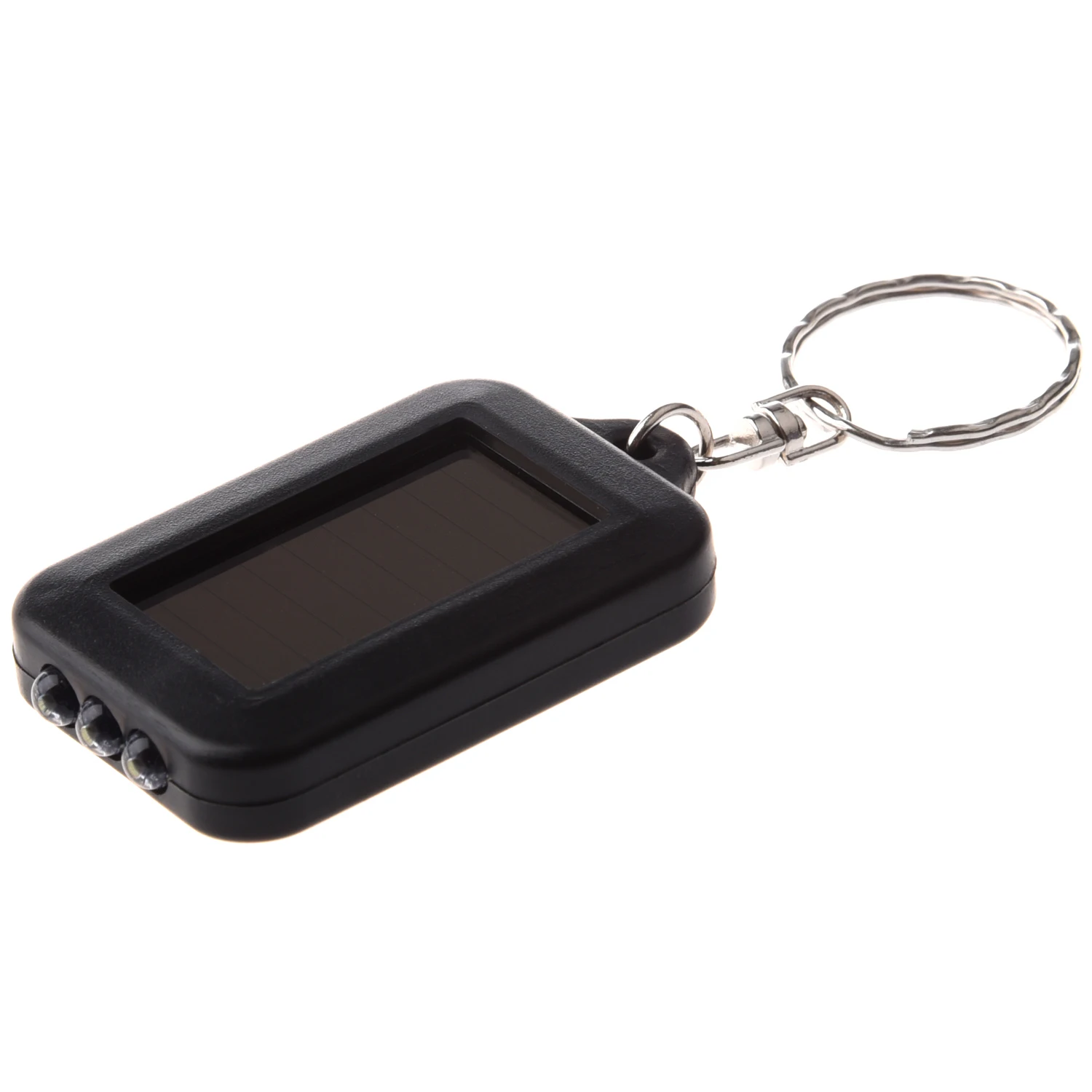 DSHA New Hot New Small Black Solar-powered LED Flashlight w/ Keychain handy neat bright
DSHA New Hot New Small Black Solar-powered LED Flashlight w/ Keychain handy neat bright