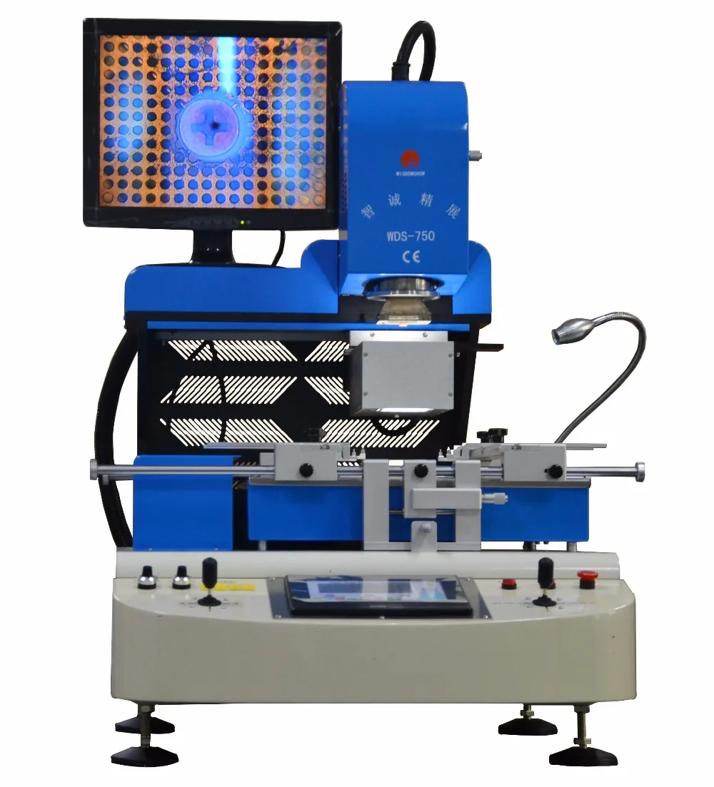 WDS-750 automatic bga rework station for iphone 7 plus mobile phone motherboard for S9 GPU IR soldering machine
WDS-750 automatic bga rework station for iphone 7 plus mobile phone motherboard for S9 GPU IR soldering machine