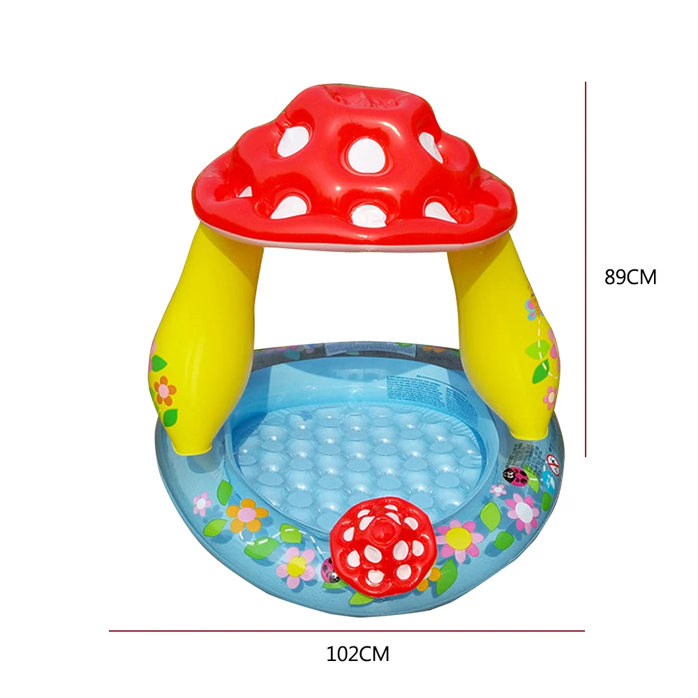 Children Inflatable Swimming Pool Baby Awning Pools Basin Baby Pool Mushroom Garden Pools For Kids Baby Water Pool Summer Games
Children Inflatable Swimming Pool Baby Awning Pools Basin Baby Pool Mushroom Garden Pools For Kids Baby Water Pool Summer Games