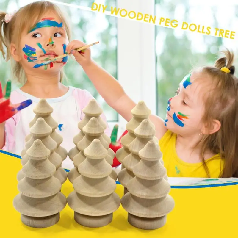 10pcs DIY Wooden Craft Toys Peg Dolls Tree Shape Wedding Cake Decoration Kids Painted Toy Educational Arts DIY Gift
10pcs DIY Wooden Craft Toys Peg Dolls Tree Shape Wedding Cake Decoration Kids Painted Toy Educational Arts DIY Gift