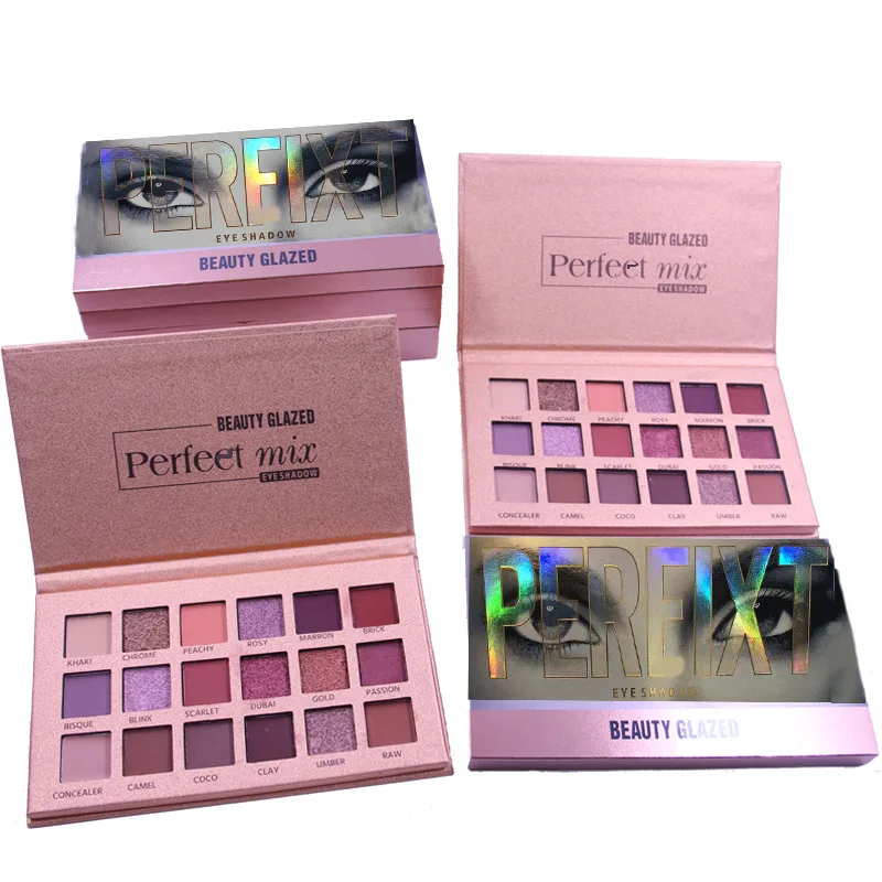 18 Colors Shinny Glitter Shimmer Eyeshadow Palette Matte Eyeshadow Pallete Waterproof Cosmetic Long Lasting Beauty Tools
18 Colors Shinny Glitter Shimmer Eyeshadow Palette Matte Eyeshadow Pallete Waterproof Cosmetic Long Lasting Beauty Tools