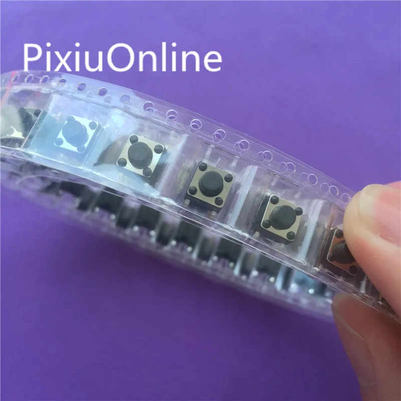 50pcs/pac YT2031b 6*6*5mm Light Touch Switch Micro Switch Copper Pin Key Switch High Temperature Resistant Patch Taping-type
50pcs/pac YT2031b 6*6*5mm Light Touch Switch Micro Switch Copper Pin Key Switch High Temperature Resistant Patch Taping-type