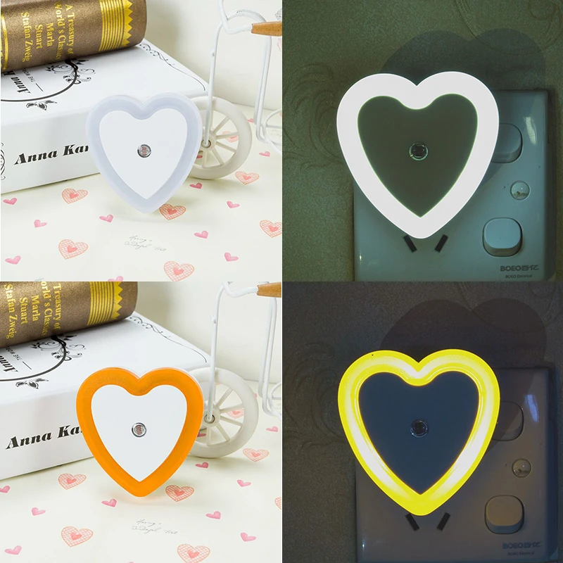 Litwod Z20 Heart model home Smart Light Induction IR Sensor Control Bedroom LED night Light baby Bed Lamp US EU Plug 110V 220V
Litwod Z20 Heart model home Smart Light Induction IR Sensor Control Bedroom LED night Light baby Bed Lamp US EU Plug 110V 220V
