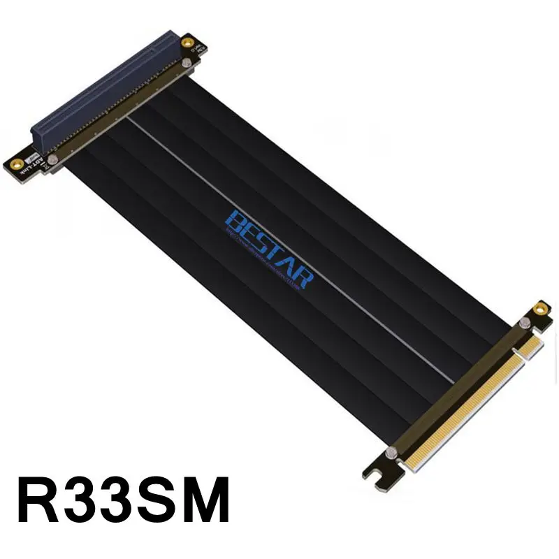 PCIe 3.0 x16 Gen3 128G For CM VGA Cooler Master vertical graphics card holder kit ITX Motherboard Case PCI-e 16x Extension Cable
PCIe 3.0 x16 Gen3 128G For CM VGA Cooler Master vertical graphics card holder kit ITX Motherboard Case PCI-e 16x Extension Cable