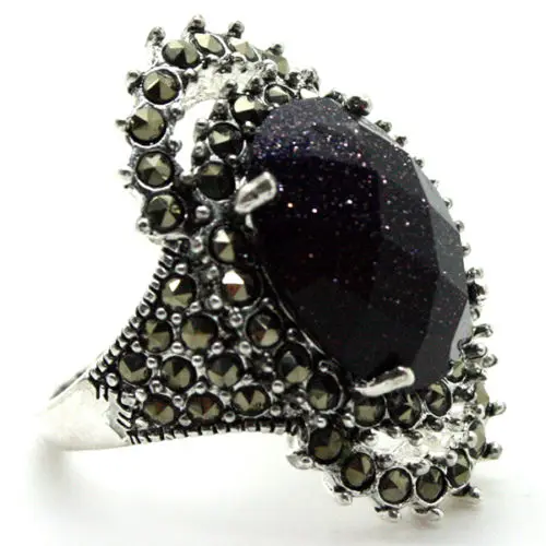 Hot sell Noble- FREE SHIPPING>>>@@ pretty 17*29mm NEW JEWELRY BLUE SANDSTONE 925 STERLING SILVER RING SIZE 7/8/9/10
Hot sell Noble- FREE SHIPPING>>>@@ pretty 17*29mm NEW JEWELRY BLUE SANDSTONE 925 STERLING SILVER RING SIZE 7/8/9/10