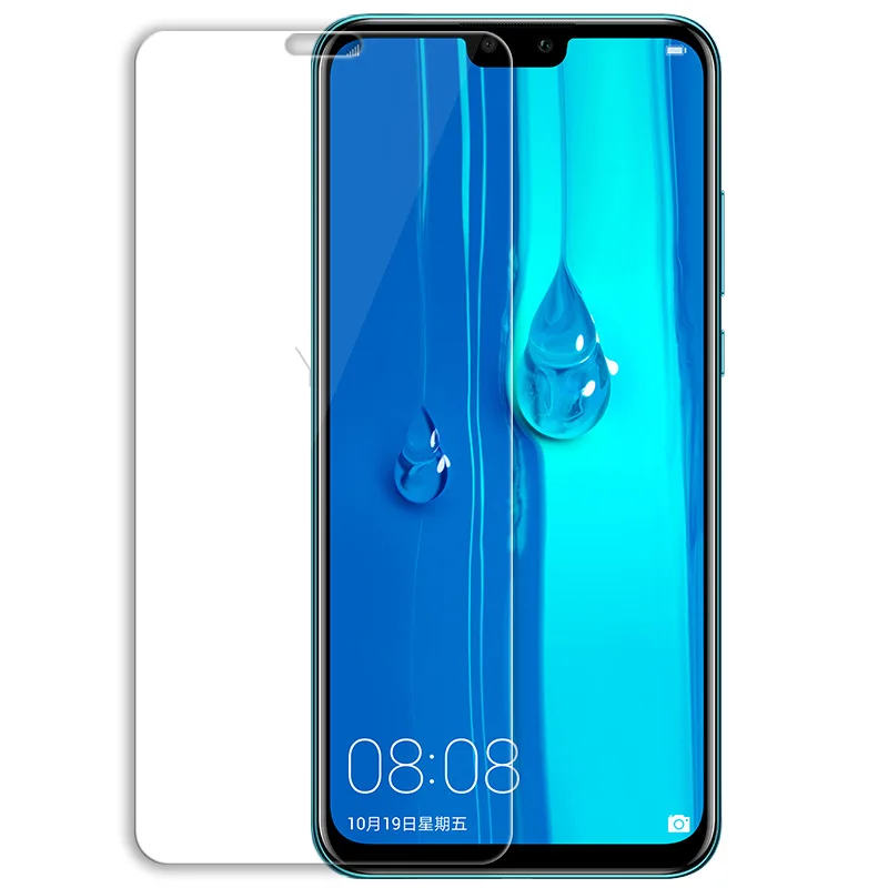 Защитное стекло для экрана Huawei Y9 2019 закаленное Y 9 Y92019 зеркальная фотопленка