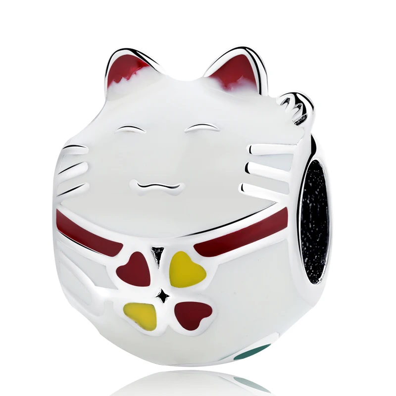 Оптовая продажа Diy Lucky Cat натуральные бусины для изготовления ювелирных изделий