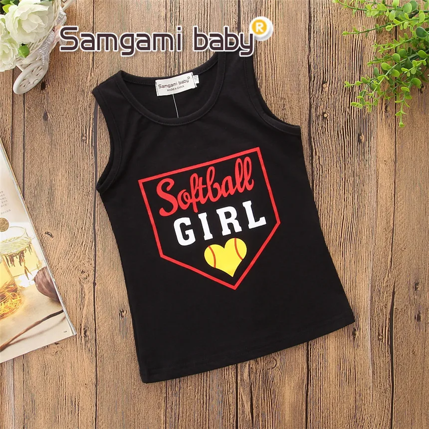 SAMGAMI BABY Mommy and Me Clothes Summer Black Cotton Vest Tops Family Matching Parent Child Outfit Toddler Girl | Мать и ребенок