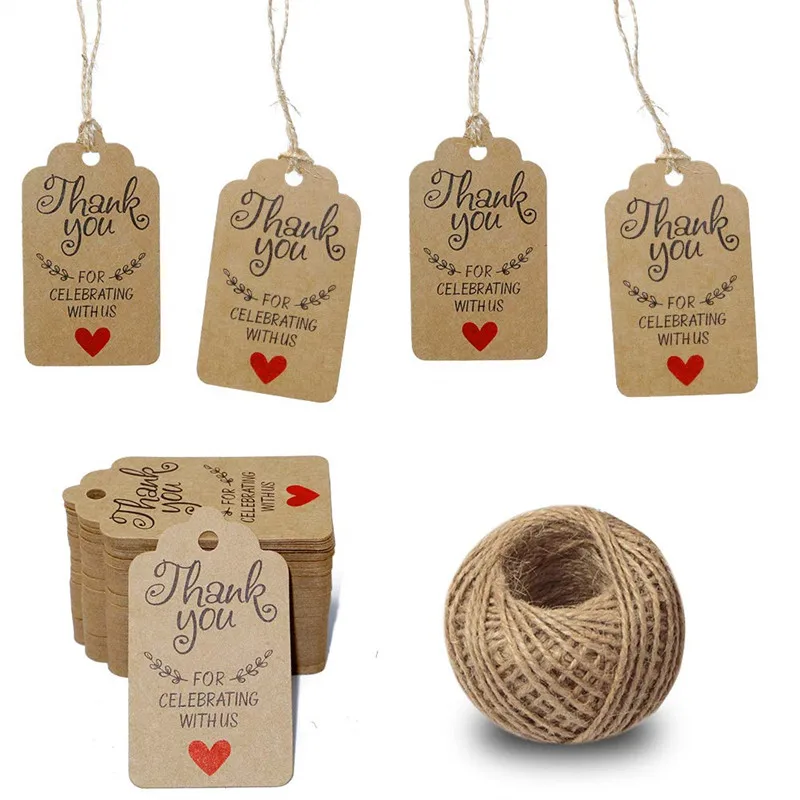 300Pcs Kraft Paper Thank You for Sharing Our Special Day Tags, Wedding Favor Gift Tags for Craft Price Tags DIY & Gift Wrapping
300Pcs Kraft Paper Thank You for Sharing Our Special Day Tags, Wedding Favor Gift Tags for Craft Price Tags DIY & Gift Wrapping