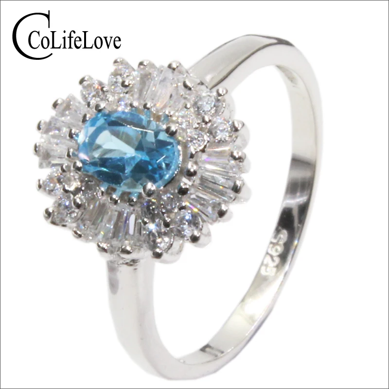 Elegant silver topaz ring for party 4 mm * 6 mm 0.4 ct natural sky blue topaz silver ring real 925 sterling silver topaz jewelry
Elegant silver topaz ring for party 4 mm * 6 mm 0.4 ct natural sky blue topaz silver ring real 925 sterling silver topaz jewelry