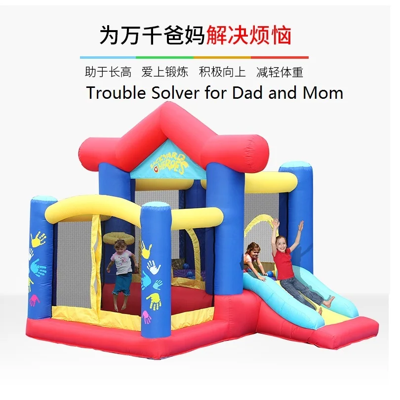 2018 YOU-TOYS Jumping Castle Toys For Kids Children Inflatable Trampoline with Net protection
2018 YOU-TOYS Jumping Castle Toys For Kids Children Inflatable Trampoline with Net protection